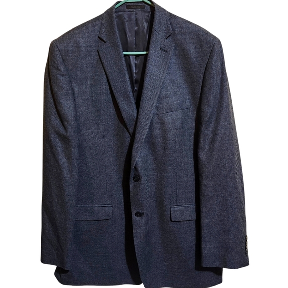 Calvin Klein Other - Calvin Klein silk wool blend 2 button suit separate blazer jacket blue 4…